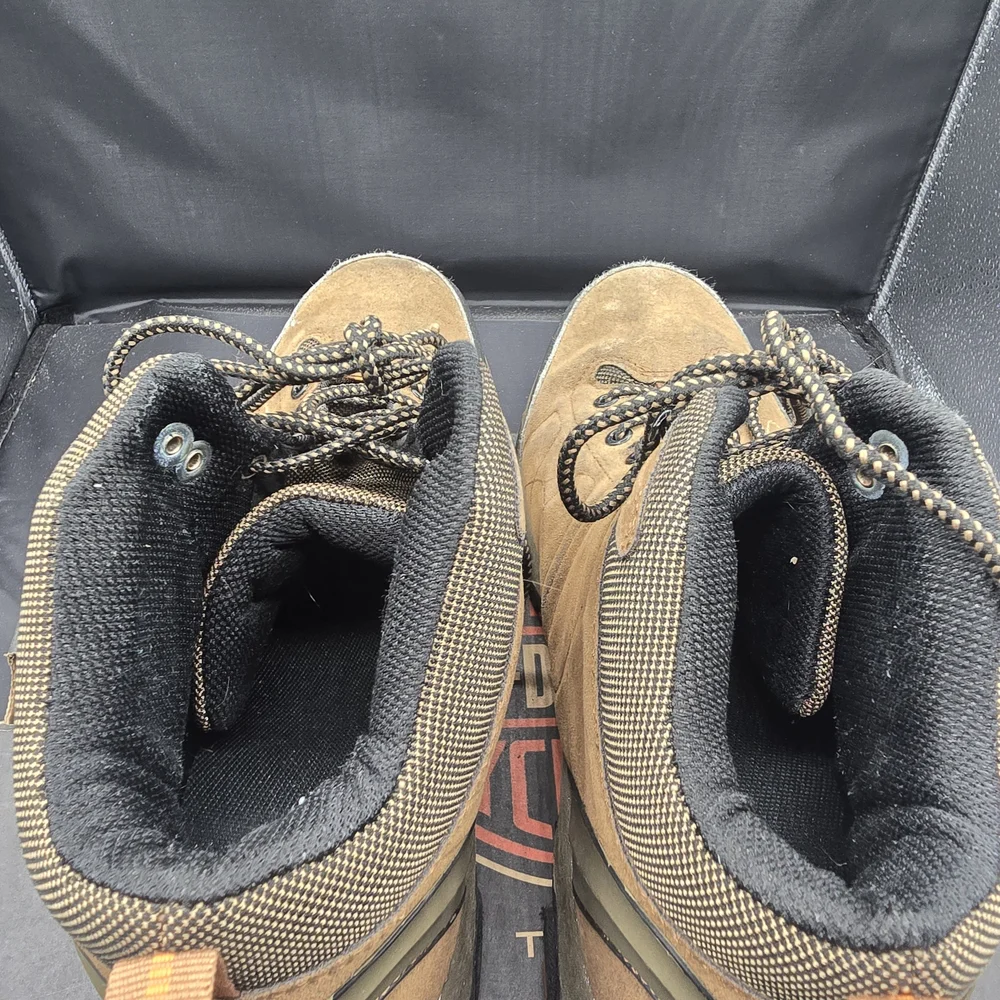 Men's Brown and Black‎ Hiking Boots